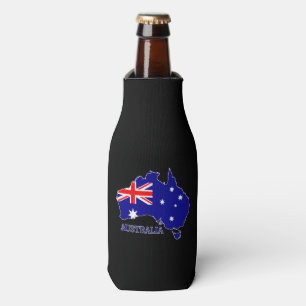 Rafraichisseur De Bouteilles Australie Carte du drapeau Voyage