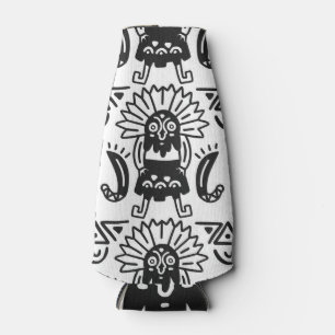 Rafraichisseur De Bouteilles Aztec Art - Motif Lizard