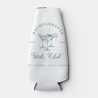 Rafraichisseur De Bouteilles Bachelorette Girl's Club Can Cooler