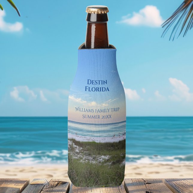 Rafraichisseur De Bouteilles Belle plage Événement Custom Sunset Photographie (Créateur téléchargé)