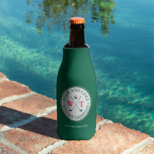 Rafraichisseur De Bouteilles BIÈRE ET GOLF Golf-Player Vert