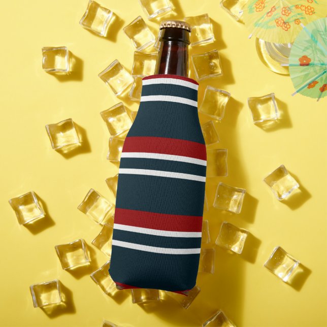Rafraichisseur De Bouteilles Bleu Rouge uniforme rayures (Été in situ)