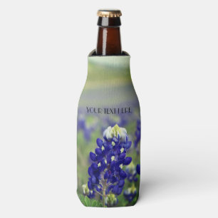 Rafraichisseur De Bouteilles Bleus de bleuets Fleurs Texas texan Floral
