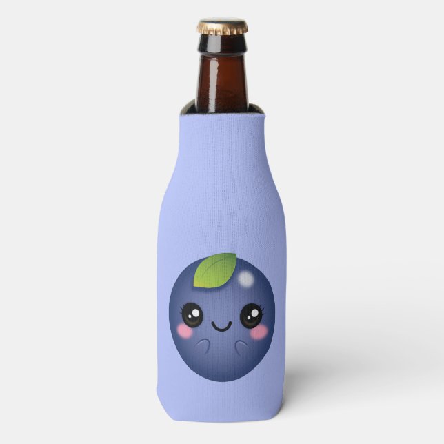 Rafraichisseur De Bouteilles Blueberry de Kawaii (Bottle Devant)