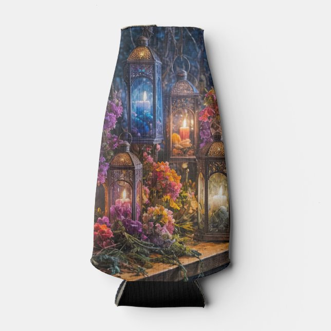 Rafraichisseur De Bouteilles Bougie Boho Gypsy Witchy Lanternes Mystique (Devant)