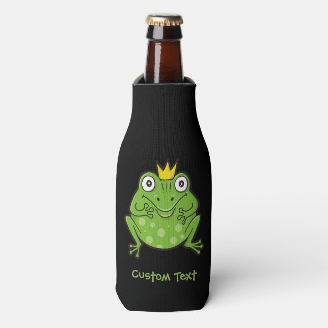 Rafraichisseur De Bouteilles Caricature de grenouille (Bottle Devant)
