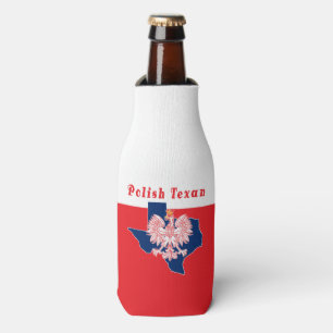 Rafraichisseur De Bouteilles Carte Texan Polonais Avec Texas