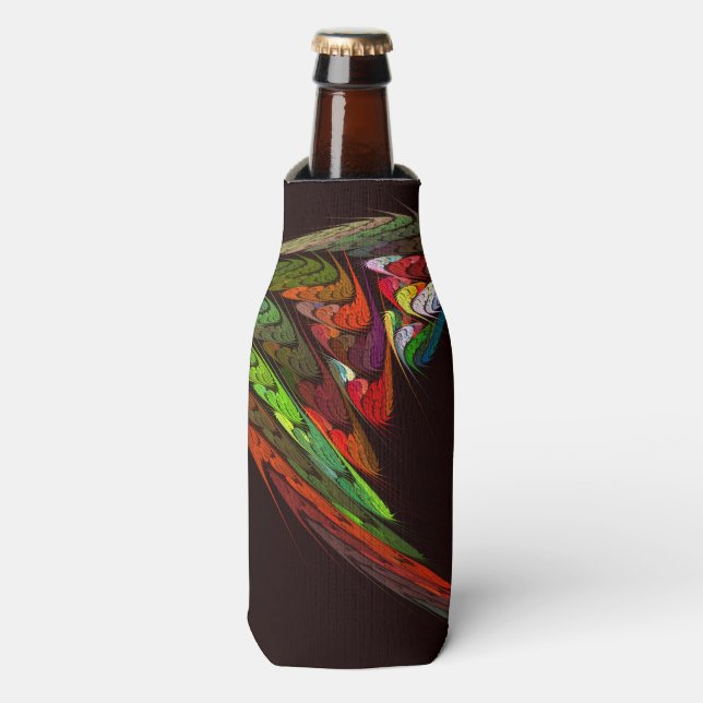 Rafraichisseur De Bouteilles Chameleon Art Abstrait (Bottle Devant)
