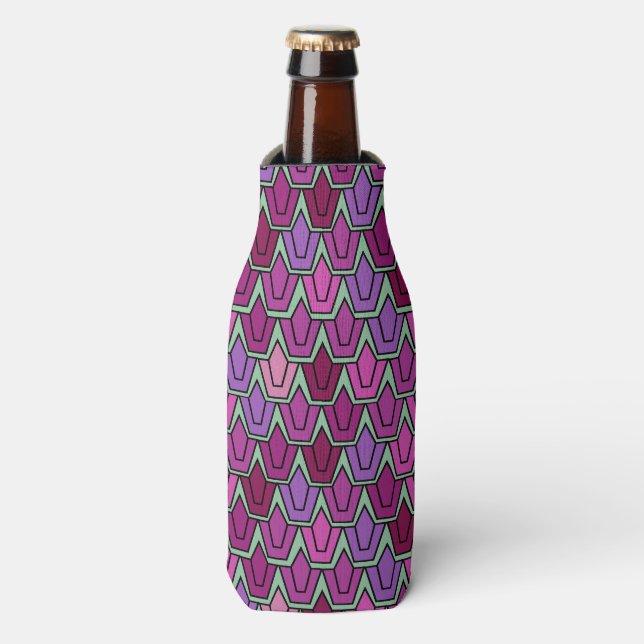 Rafraichisseur De Bouteilles Champ de tulipe pourpre (Bottle Devant)