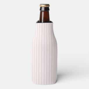 Rafraichisseur De Bouteilles Charlotte rose et blanc barre des roses pâles