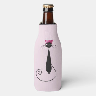 Rafraichisseur De Bouteilles Chat rose de Kitty de casquette