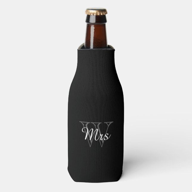 Rafraichisseur De Bouteilles CHIC CAN COOLER_"Mme" MONOGRAM (Bottle Devant)