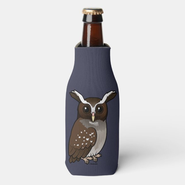 Rafraichisseur De Bouteilles Chouette crue Birdorable (Bottle Devant)