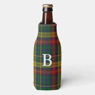 Rafraichisseur De Bouteilles Clan écossais Buchanan Tartan Plaid Bottle Glacièr