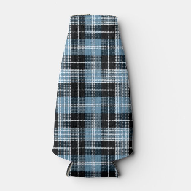 Rafraichisseur De Bouteilles Clark Scottish Clan Tartan Plaid Motif (Devant)