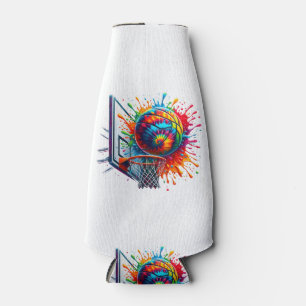 Rafraichisseur De Bouteilles Coloré Basketball Tie Tee Couleur Basketball Hoop