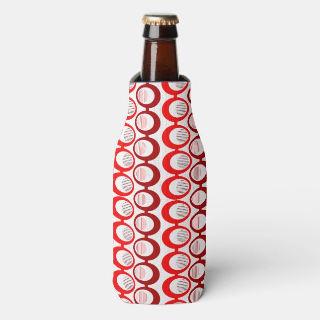 Rafraichisseur De Bouteilles Cordes ovales rouges (Bottle Devant)