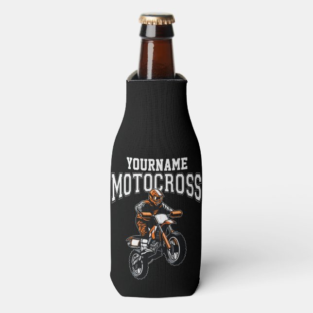 Rafraichisseur De Bouteilles Course de Pilote de Moto Cross Dirt Bike Personnal (Bottle Devant)