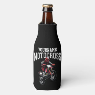 Rafraichisseur De Bouteilles Course Motocross Dirt Bike Rider personnalisée