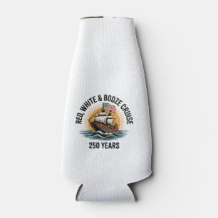 Rafraichisseur De Bouteilles Croisière Rouge Blanc & Alcool 250ème Anniversaire