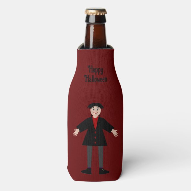 Rafraichisseur De Bouteilles Cute Halloween Vampire Custom (Bottle Devant)