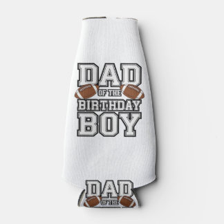 Rafraichisseur De Bouteilles Dad of the Birthday Boy Football Lover Family birt