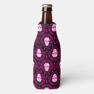 Rafraichisseur De Bouteilles Damas mortes - Motif crâne de sucre