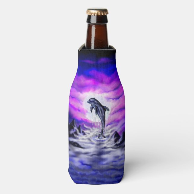 Rafraichisseur De Bouteilles Dauphin clair de lune (Bottle Devant)