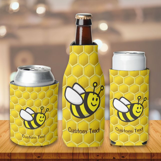 Rafraichisseur De Bouteilles Dessin animé d'abeille à miel (Créateur téléchargé)