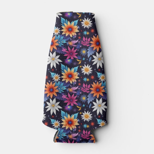 Rafraichisseur De Bouteilles Diverses fleurs dans les tons Motif-24192 (Devant)