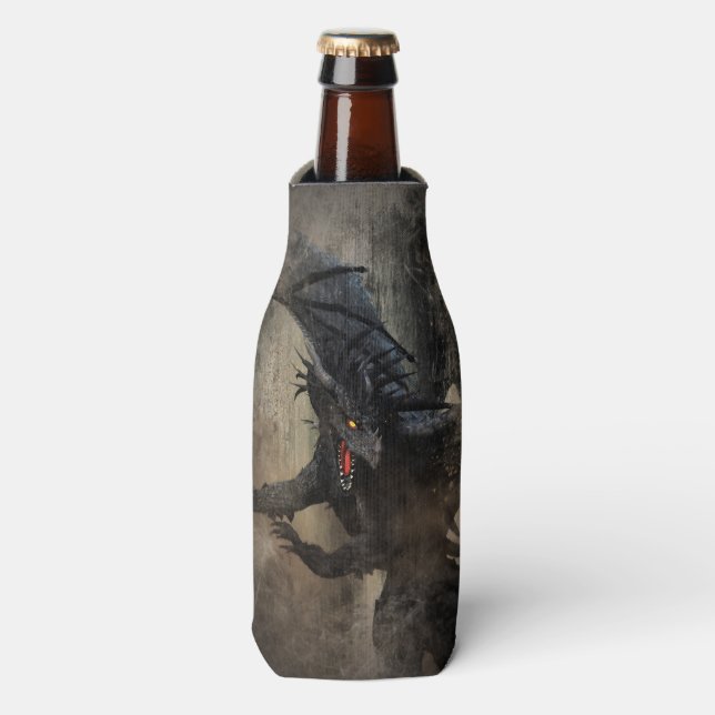 Rafraichisseur De Bouteilles Dragon noir (Bottle Devant)