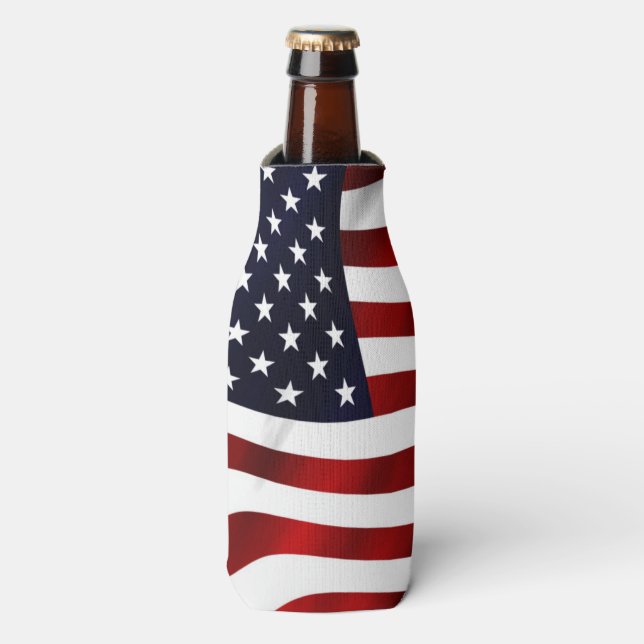 Rafraichisseur De Bouteilles Drapeau américain (Bottle Devant)