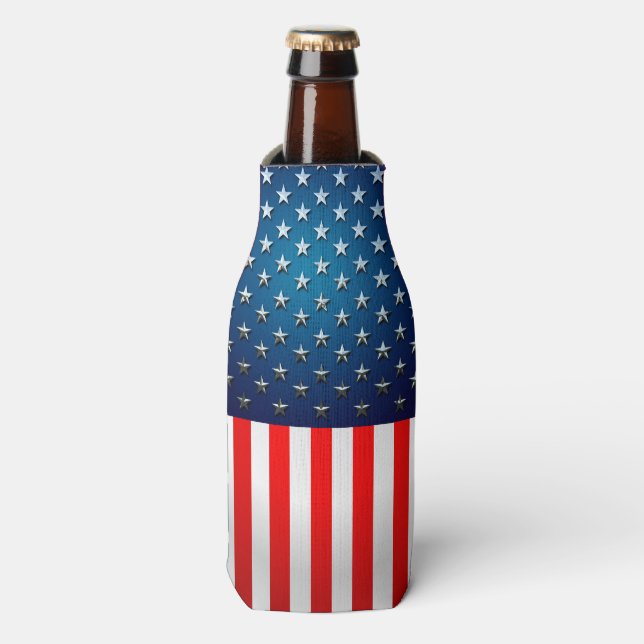 Rafraichisseur De Bouteilles Drapeau américain (Bottle Devant)