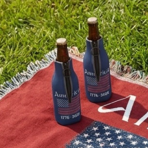 Rafraichisseur De Bouteilles Drapeau américain 1776 à 2026 États-Unis 250e anni
