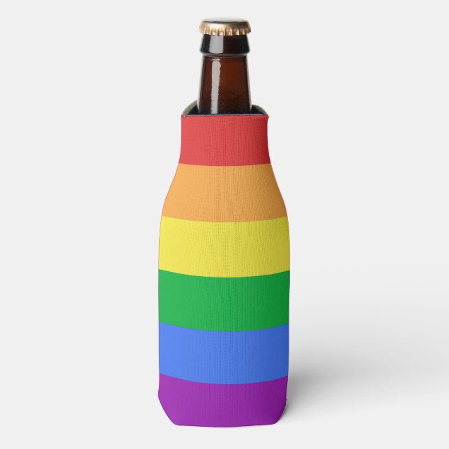Rafraichisseur De Bouteilles Drapeau arc-en-ciel (Bottle Devant)