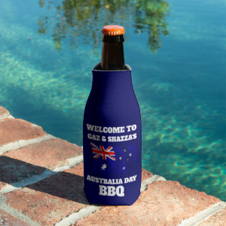 Rafraichisseur De Bouteilles Drapeau Australien BBQ personnalisé Australien Mod