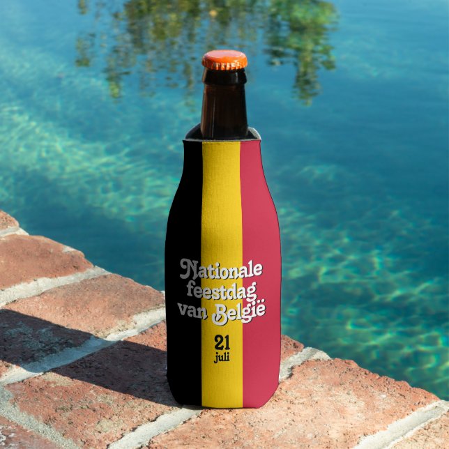 Rafraichisseur De Bouteilles Drapeau belge néerlandais Fête nationale van Belgi (Piscine in situ)