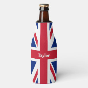Rafraichisseur De Bouteilles Drapeau britannique Union Jack personnalisé
