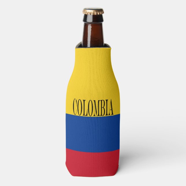 Rafraichisseur De Bouteilles Drapeau Colombie - Bandera De Colombia (Bottle Devant)