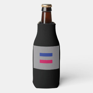 RAFRAICHISSEUR DE BOUTEILLES DRAPEAU DE FIERTÉ ANDROGYNE