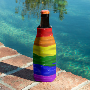 Rafraichisseur De Bouteilles Drapeau de fierté de SlipperyJoe's vernis liquide