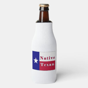 Rafraichisseur De Bouteilles Drapeau d'étoile solitaire texane