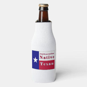 Rafraichisseur De Bouteilles Drapeau texan natif de 7e génération