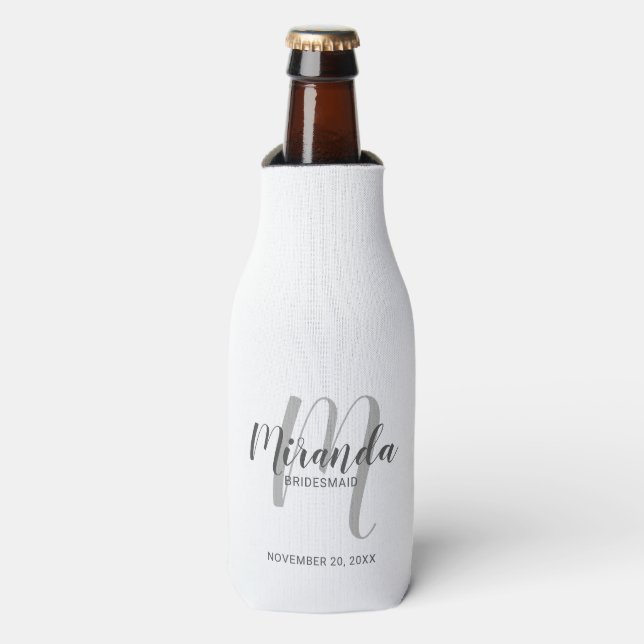 Rafraichisseur De Bouteilles Écrivain Personnalisé De Script Moderne (Bottle Devant)