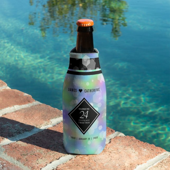 Rafraichisseur De Bouteilles Élégante 24e anniversaire du Mariage Opal (Piscine in situ)