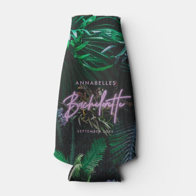 Rafraichisseur De Bouteilles Enterrement de vie de jeune fille néon violet clai (Devant)