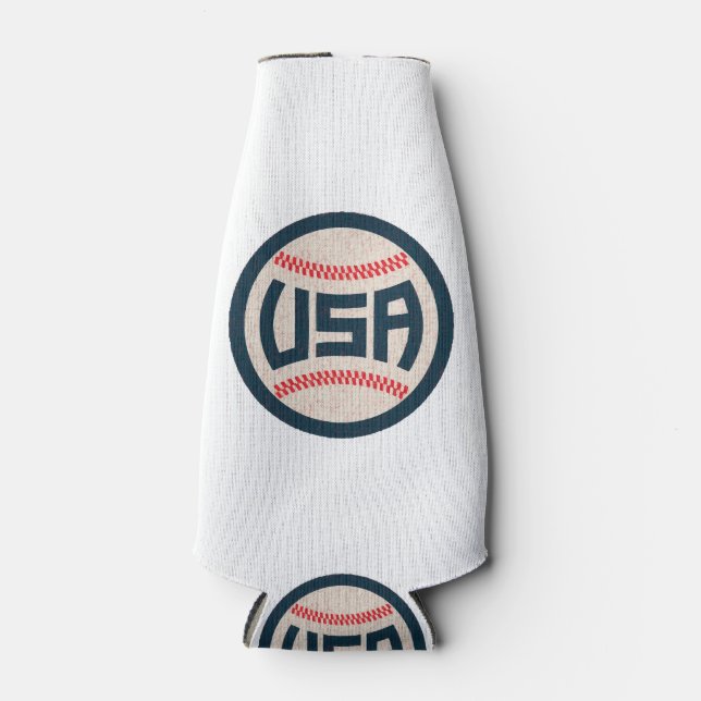 Rafraichisseur De Bouteilles Équipe de baseball USA (Devant)
