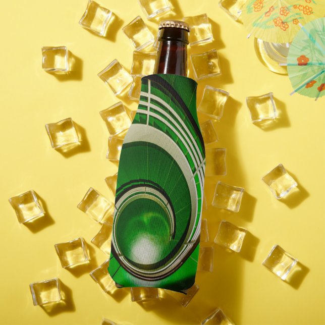 Rafraichisseur De Bouteilles Escalier vert circulaire (Été in situ)