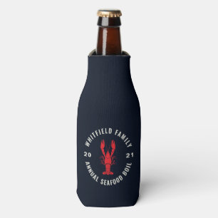Rafraichisseur De Bouteilles Famille Summer Seafood Boisson Party Custom Navy B