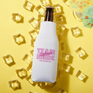 Rafraichisseur De Bouteilles Femme de mariée Nom de femme de ménage de mariage 